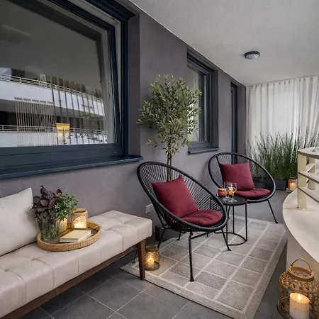 Apartmán Leonardo50 Grande - Modern With Balcony Near Metro - Budapešť